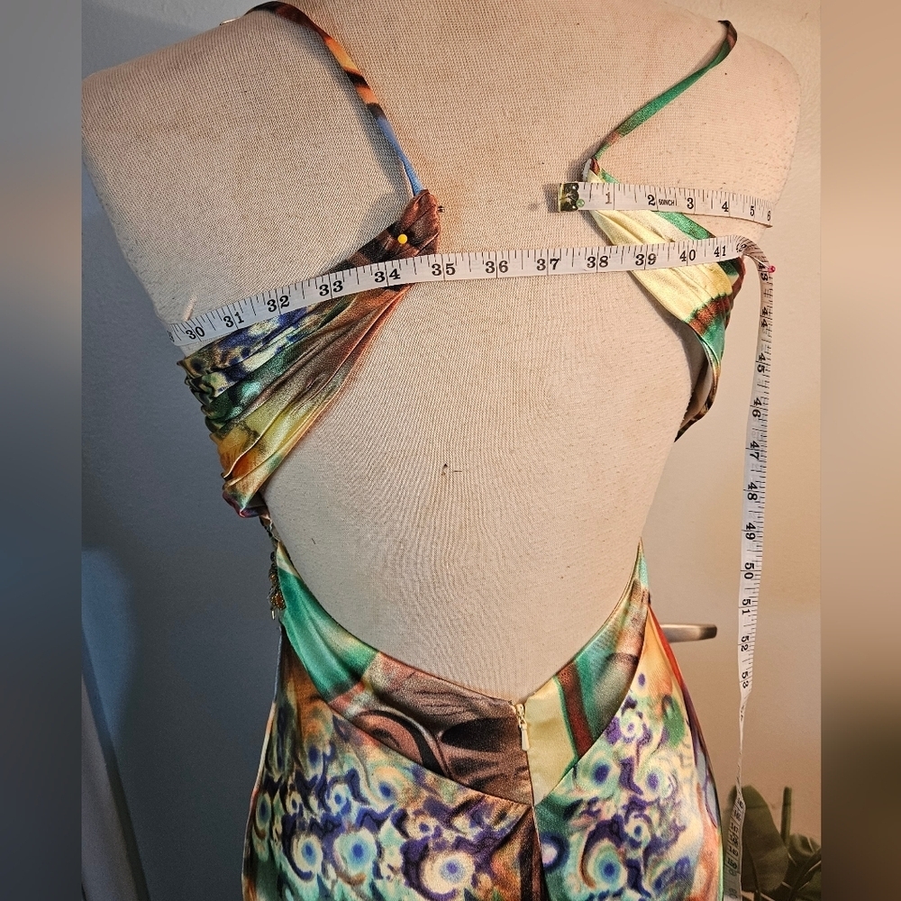 Tropical Print Swim Dress - Picture 10 of 10